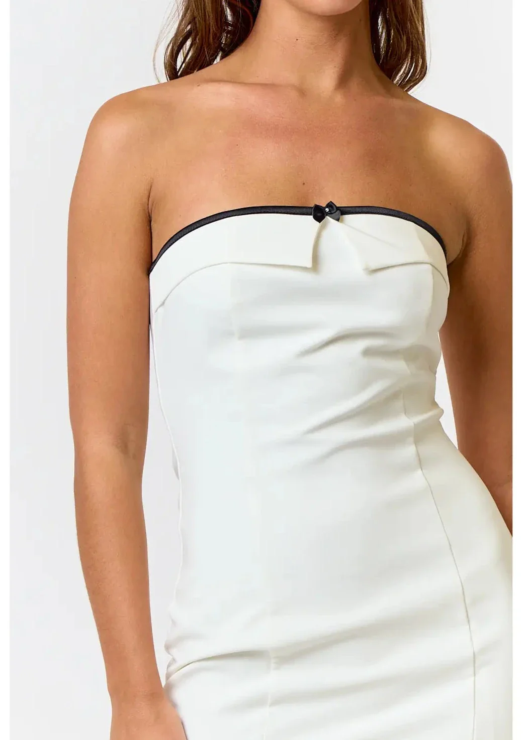 Scarlett Bow Detail Mini Tube Dress