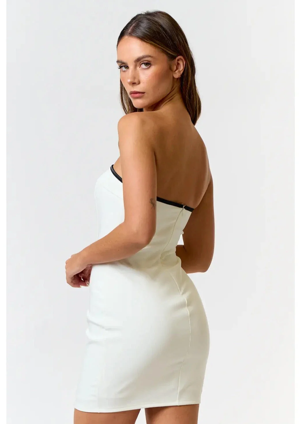 Scarlett Bow Detail Mini Tube Dress