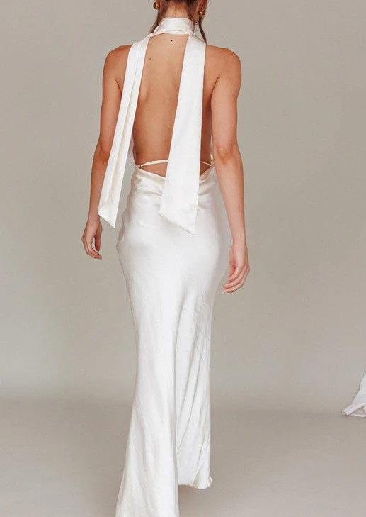 Naples Halterneck Maxi Dress
