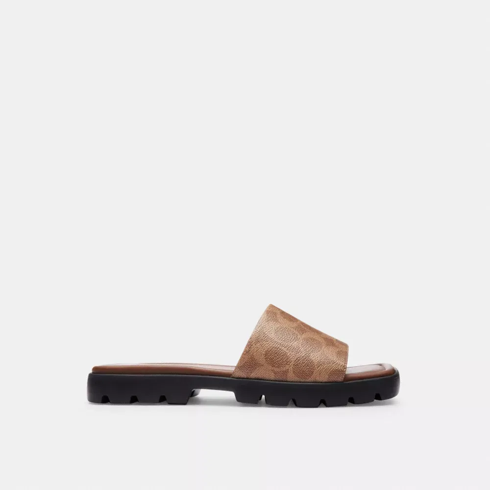 Florence Sandal In Signature Canvas