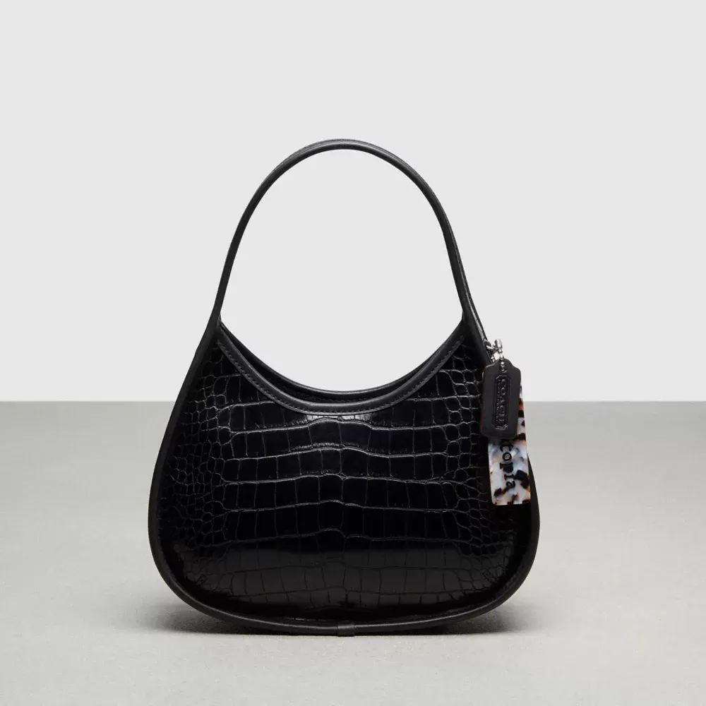 Ergo Bag In Croc Embossed topia Leather