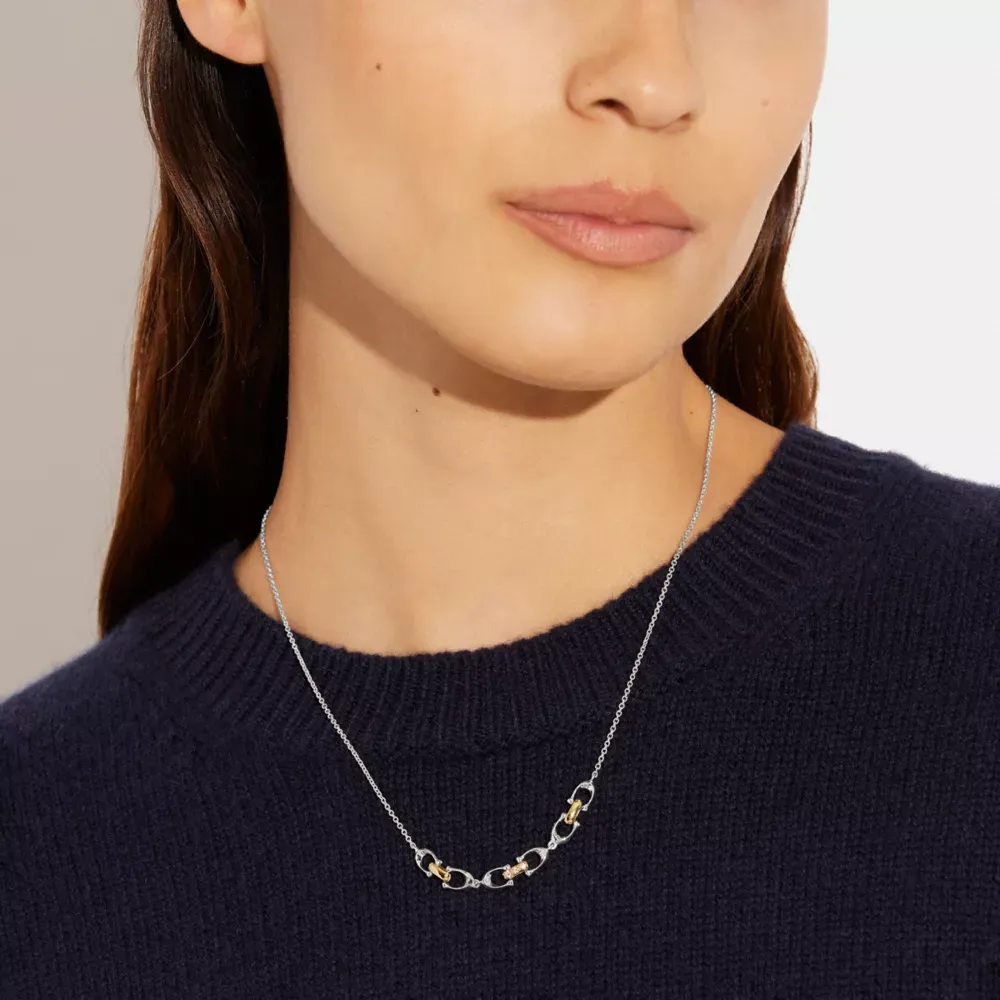Linked Signature Necklace