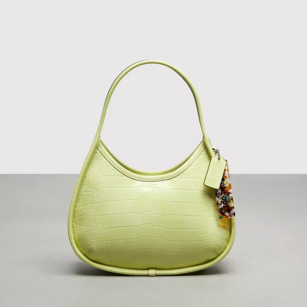 Ergo Bag In Croc Embossed topia Leather