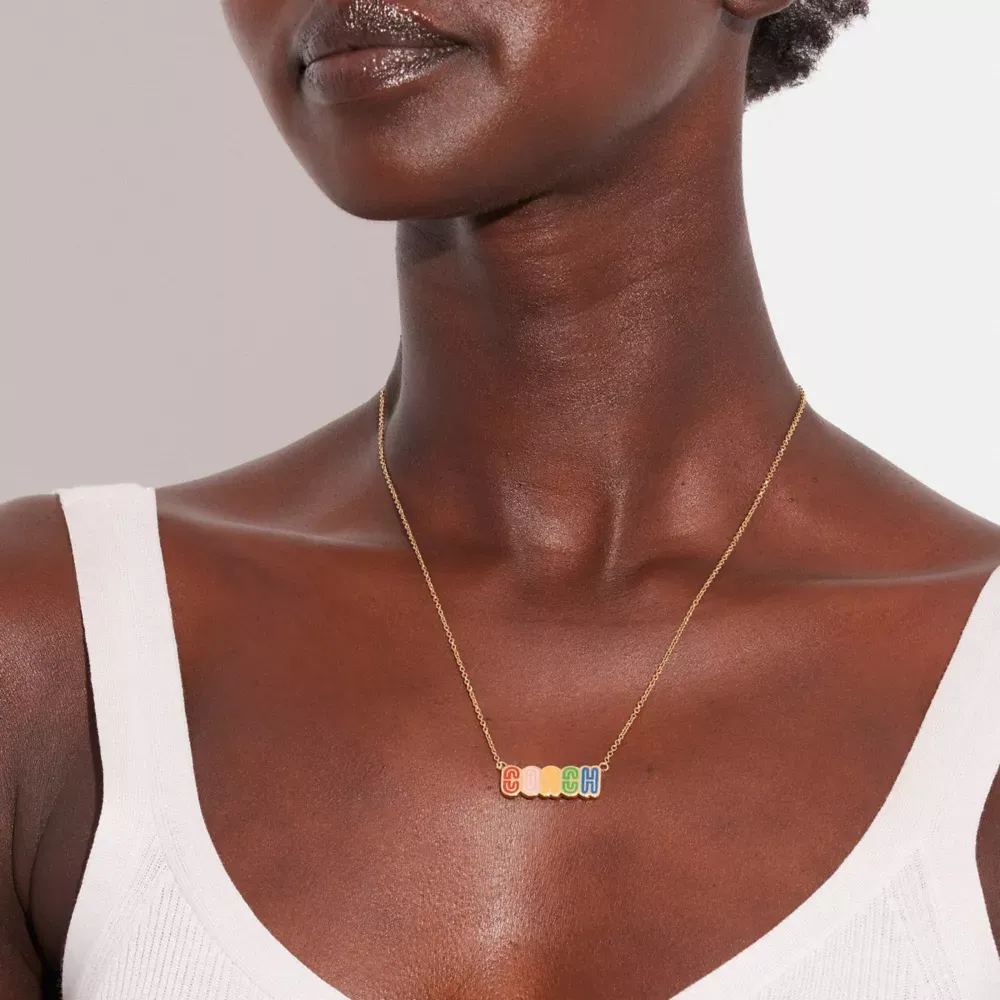 Logo Retro Necklace