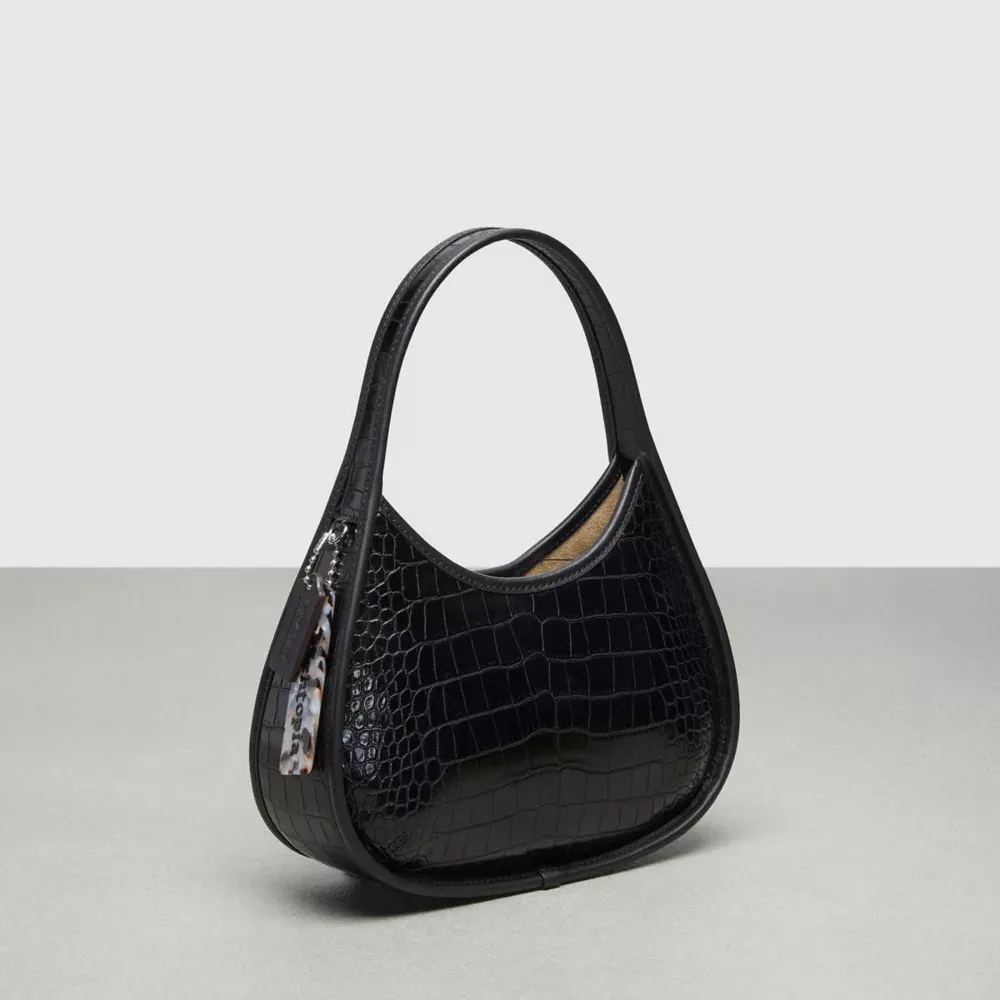 Ergo Bag In Croc Embossed topia Leather