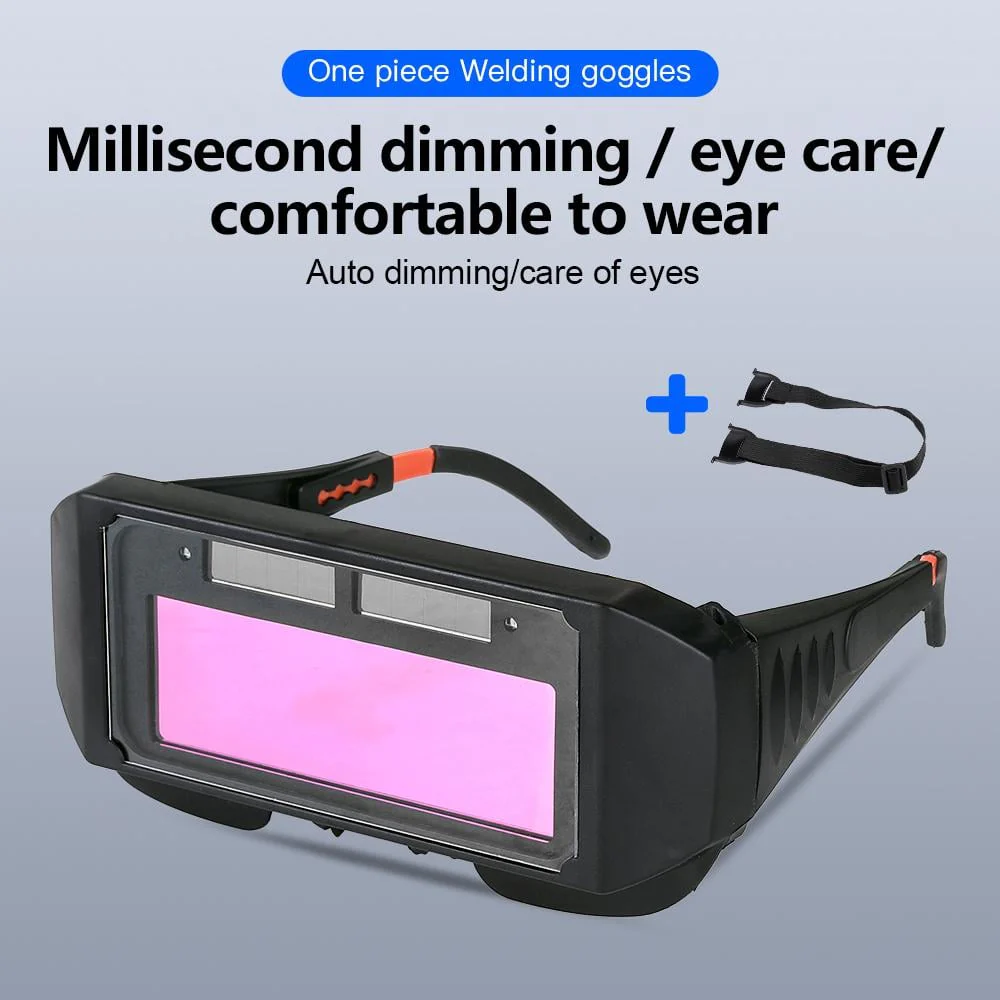 Auto Dimming Welding Glasses (With 5 lenses)