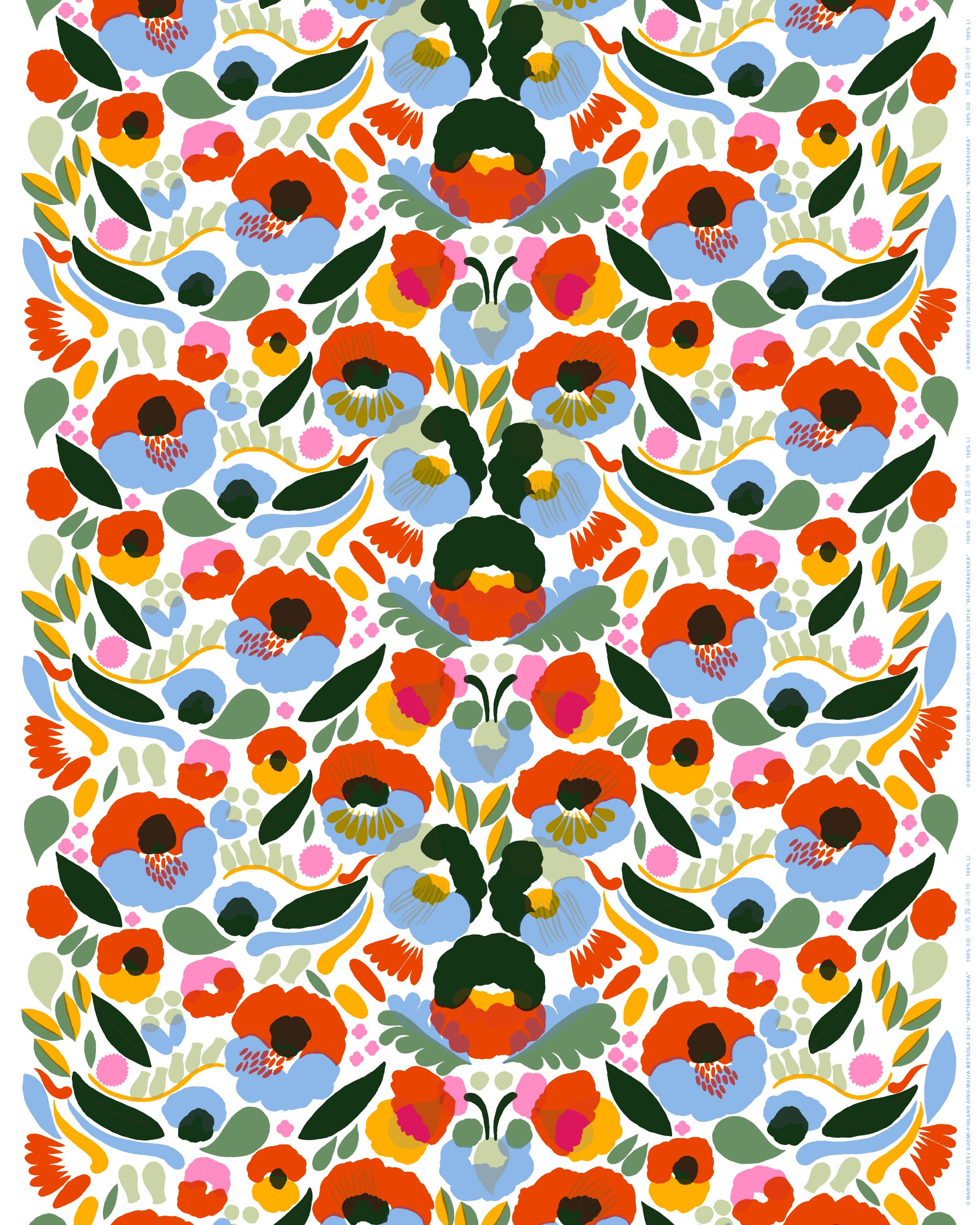 Hattarakukka Acrylic-coated cotton