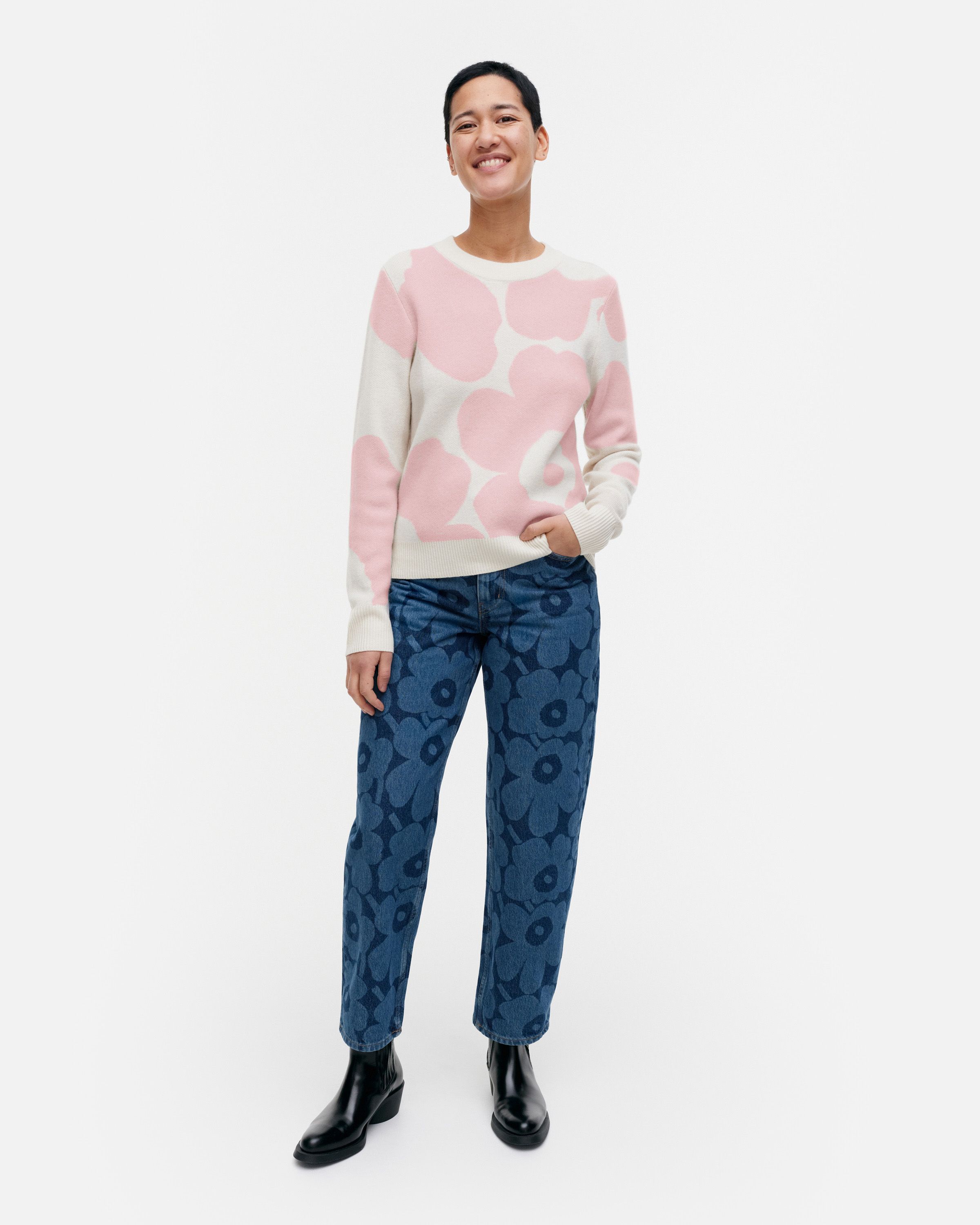 Aukio Unikko Cashmere knitted pullover