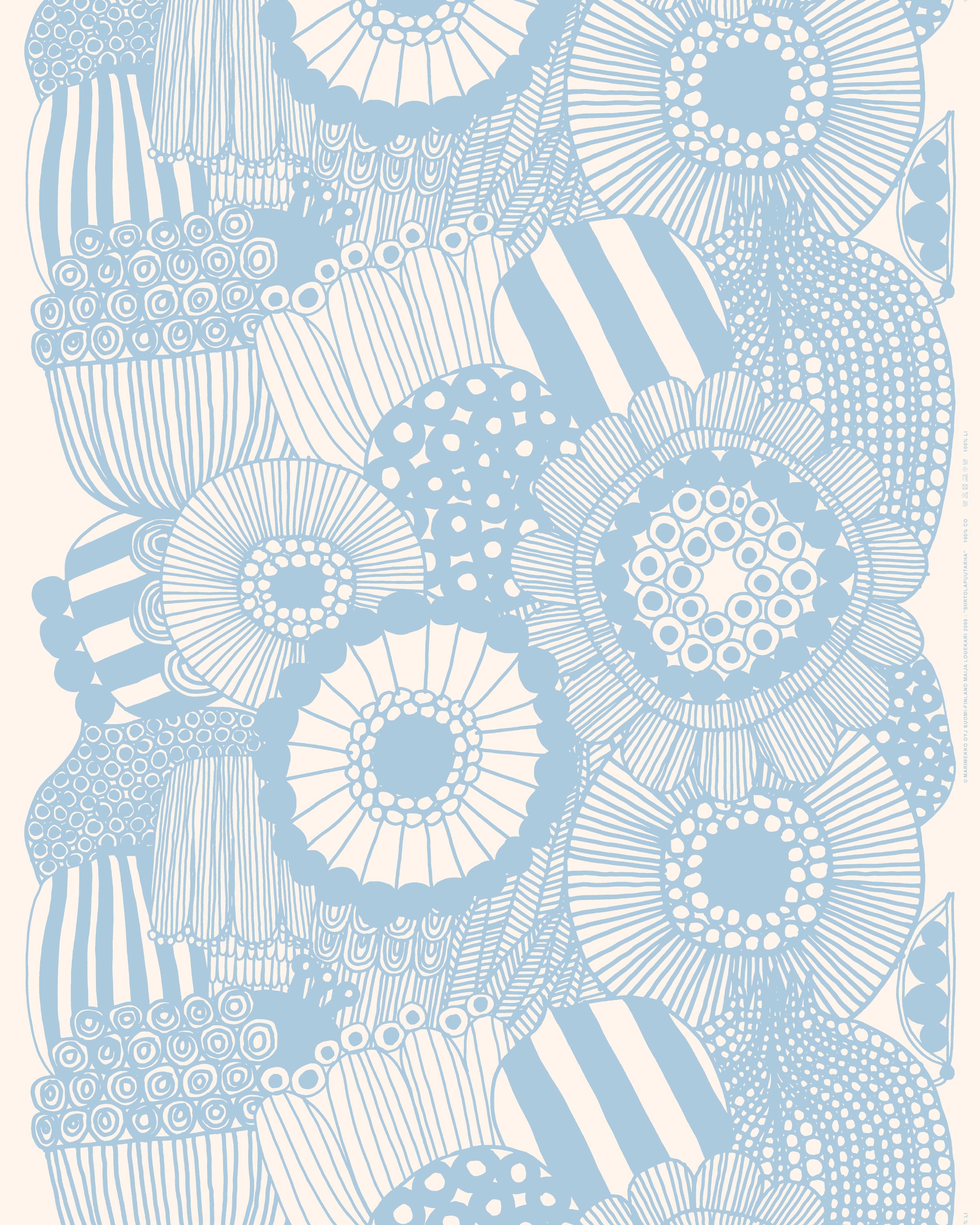 Siirtolapuutarha Cotton fabric