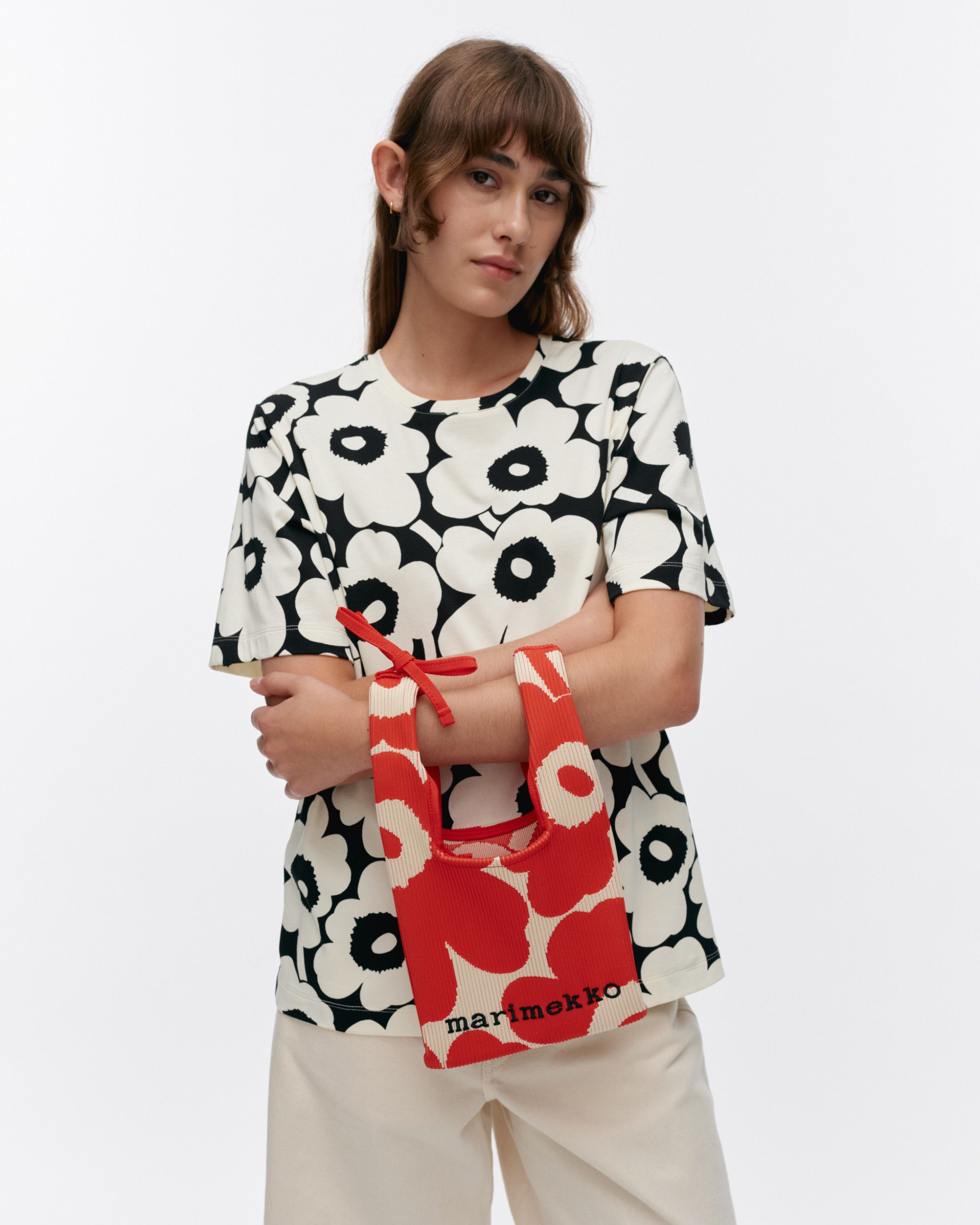 Knitted Mini Tote Unikko
