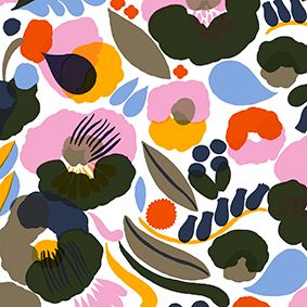 Hattarakukka Acrylic-coated cotton