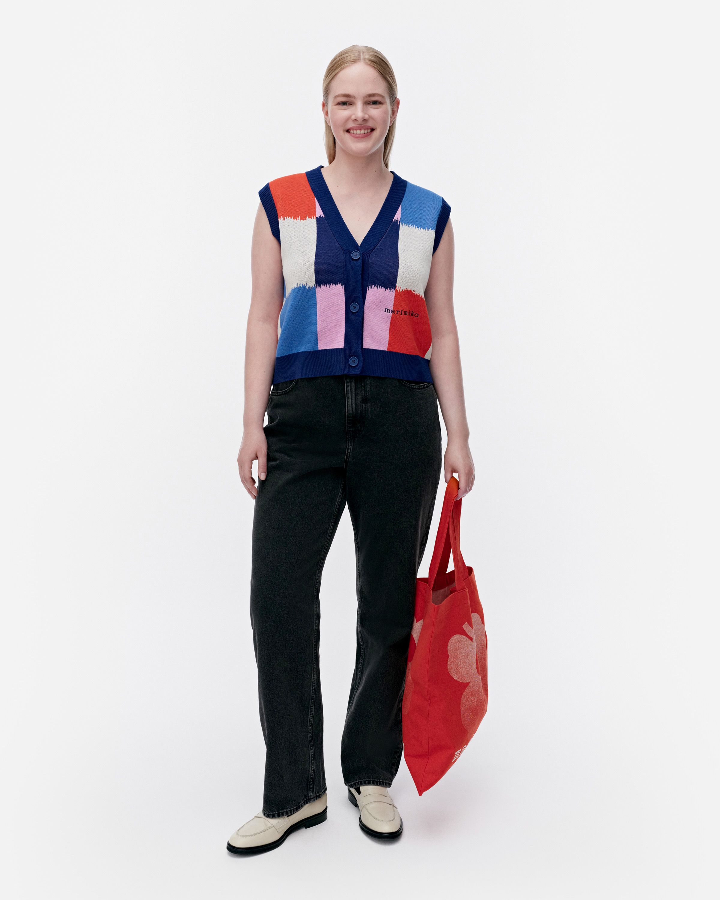 Solmu Ostjakki Kioski knitted top