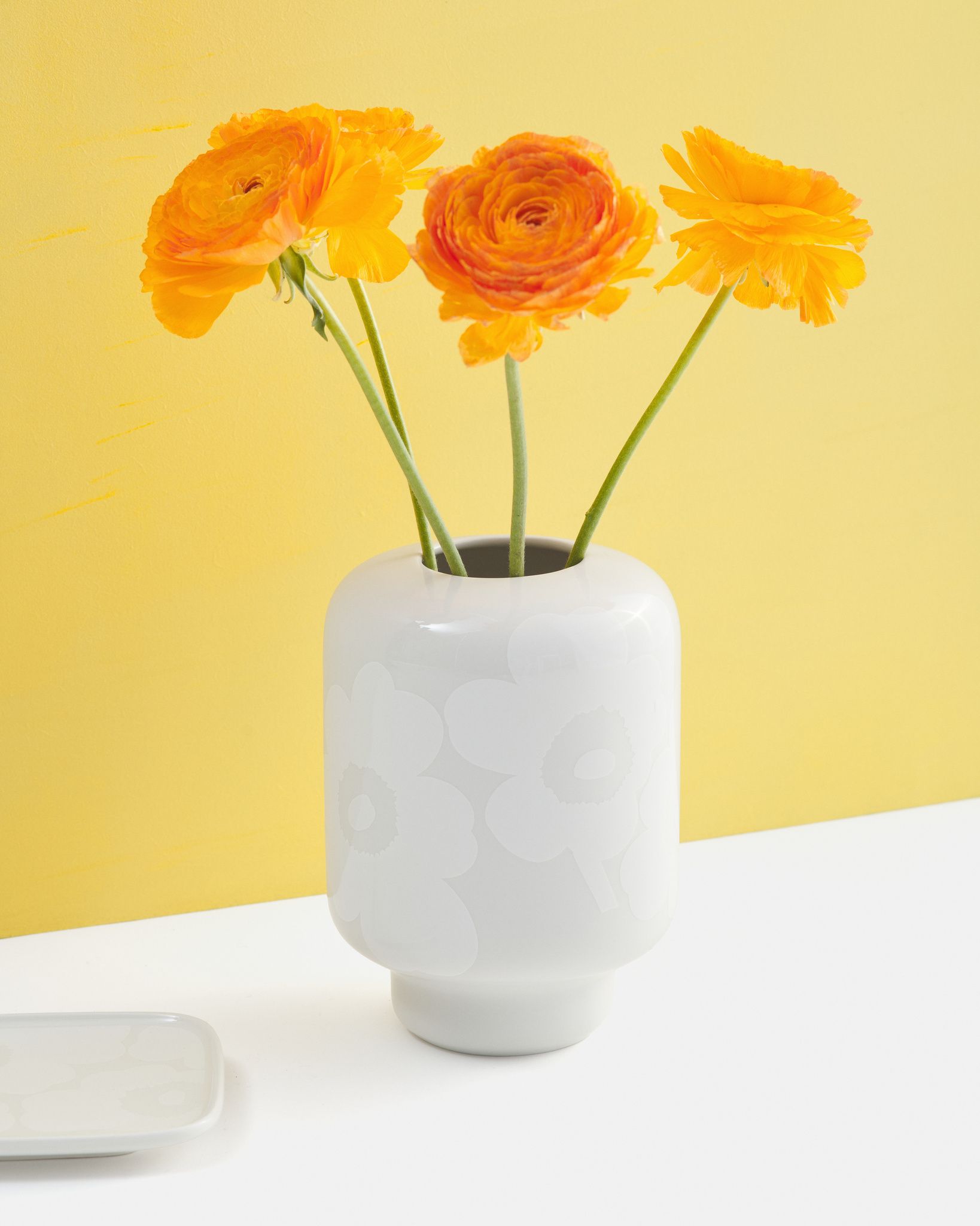 Unikko Ceramic vase 18 cm