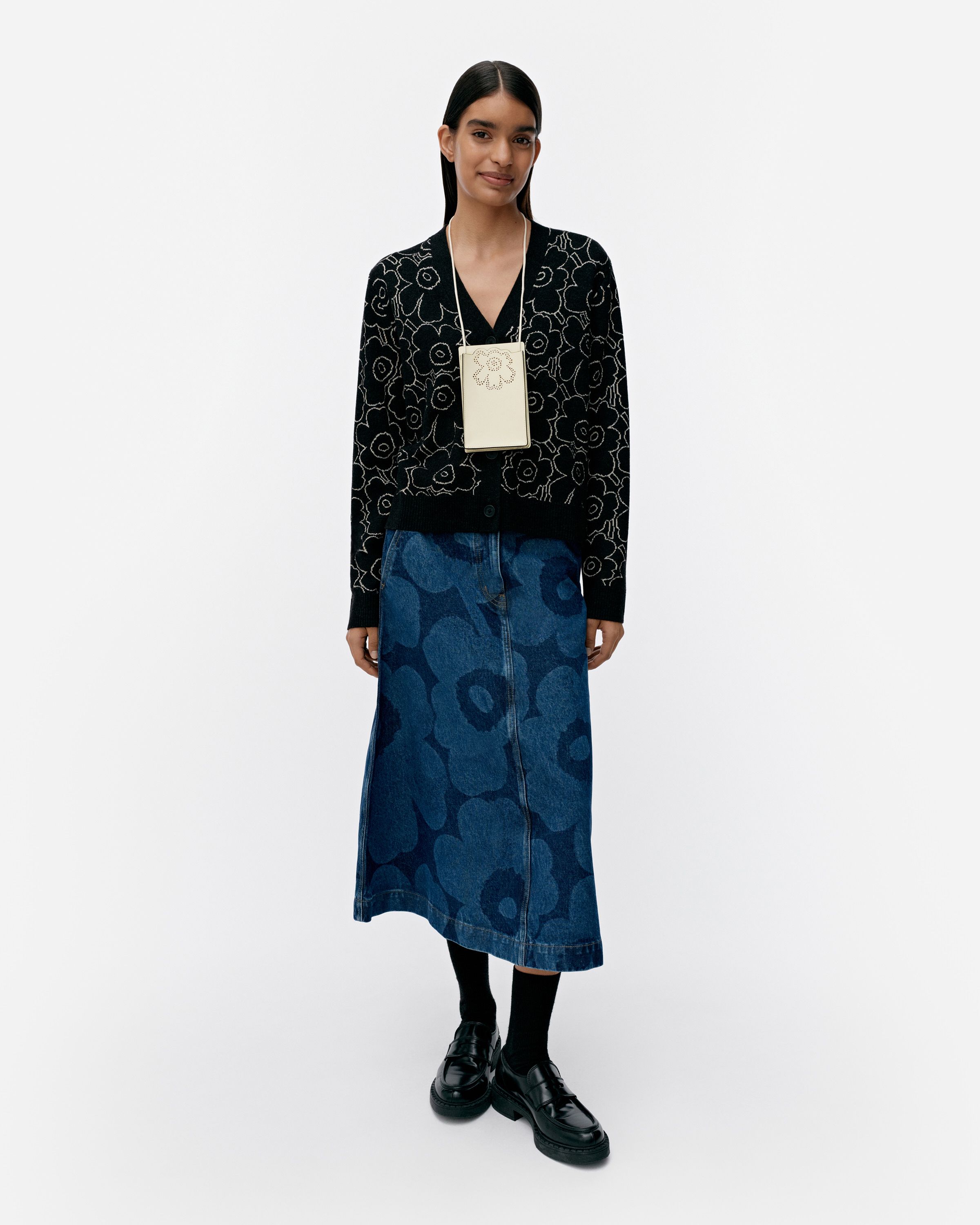Eilinen Piirto Unikko Knitted cardigan