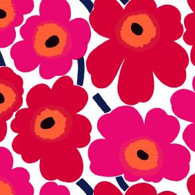 Unikko Pillow case 60x63 cm-65x65 cm