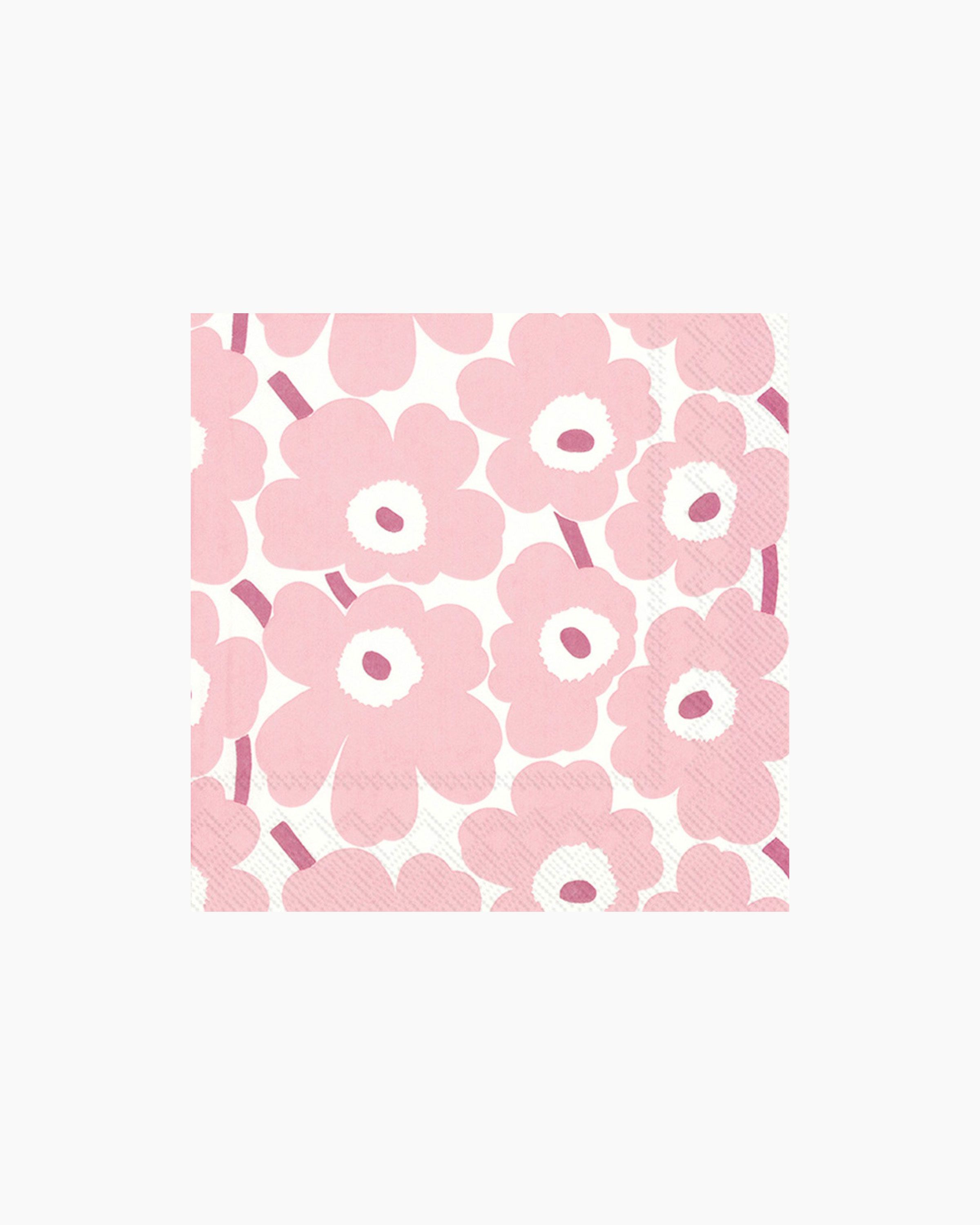 Mini Unikko Paper napkin 25x25 cm