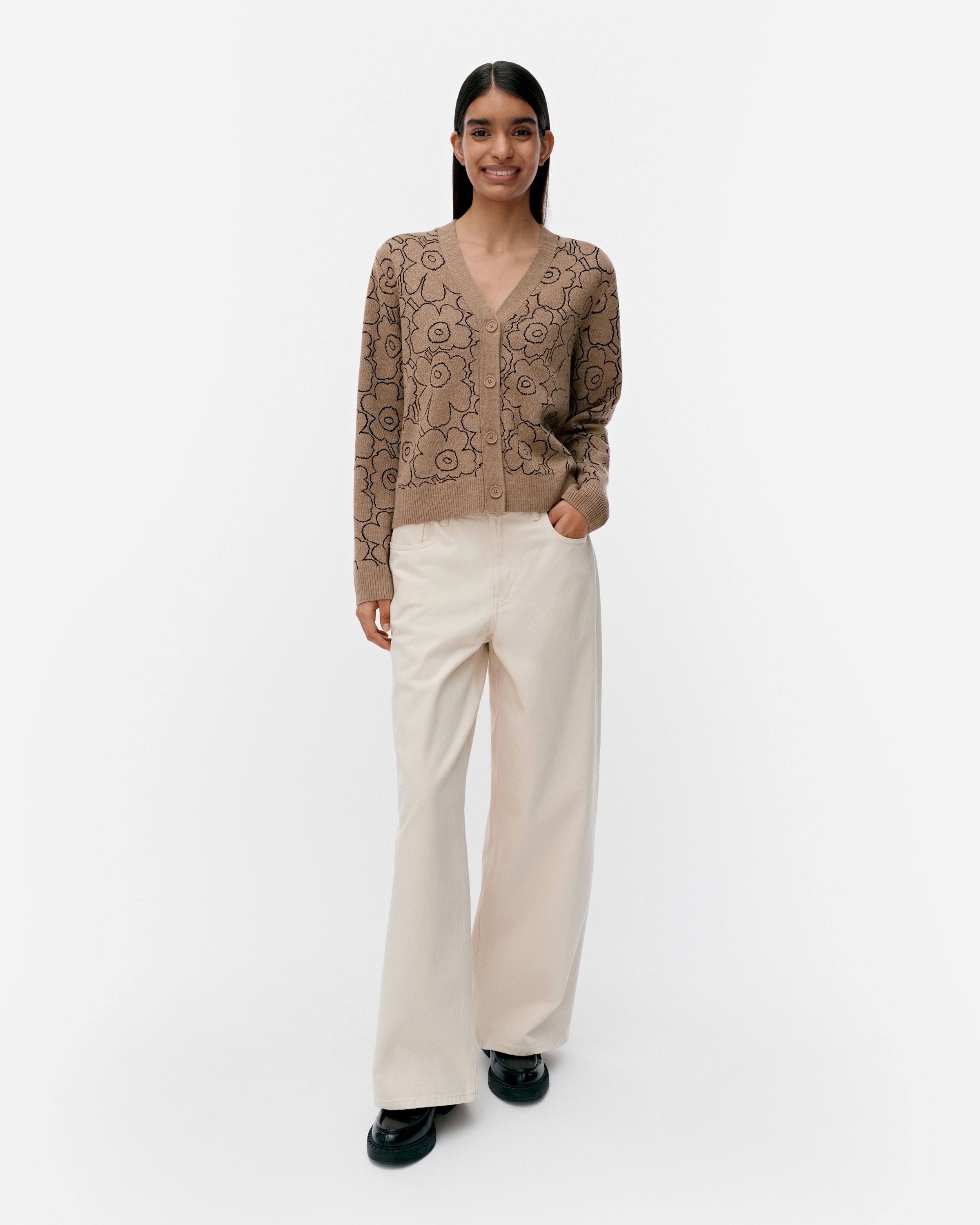 Eilinen Piirto Unikko Knitted cardigan