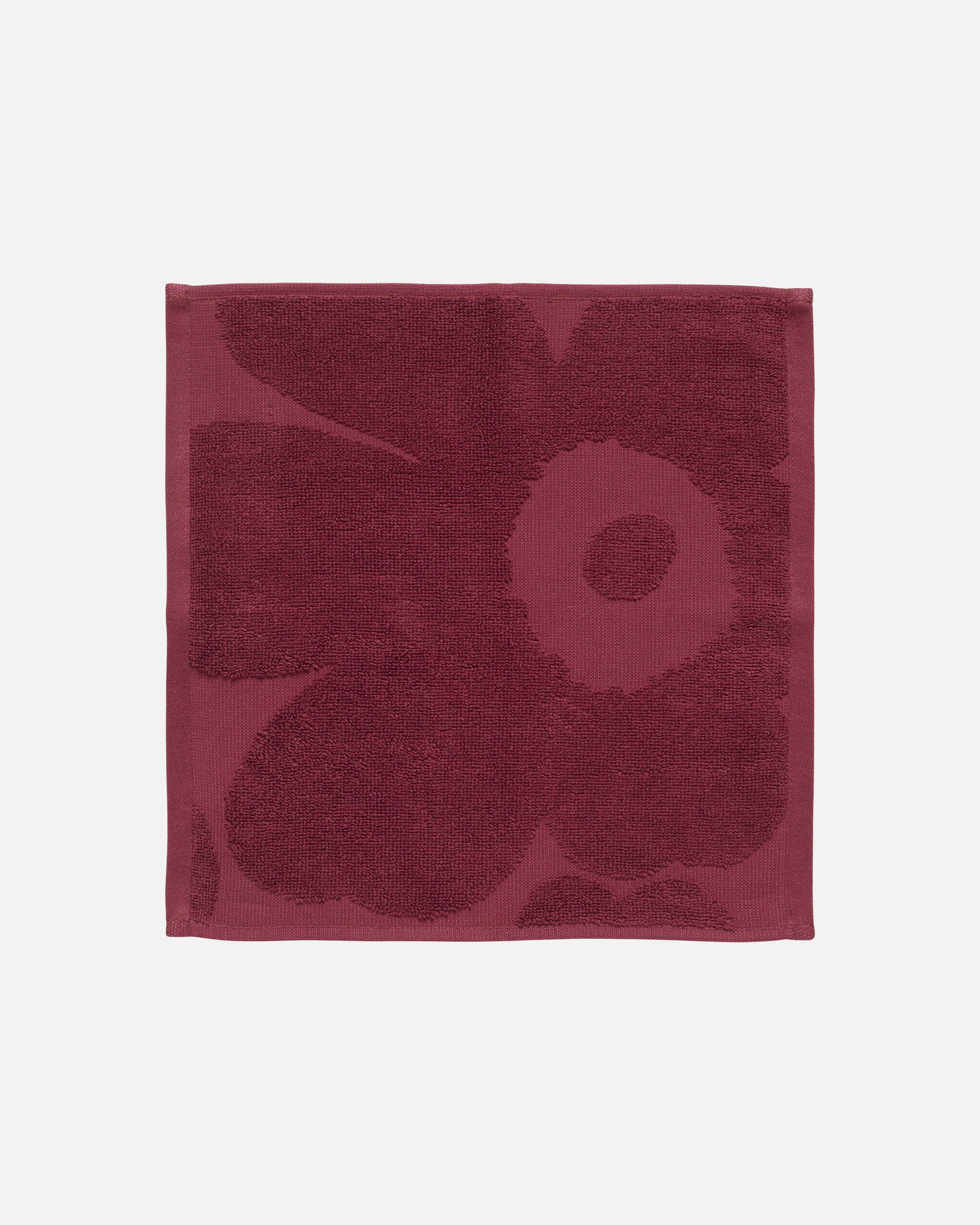 Unikko solid Mini towel 32x32 cm