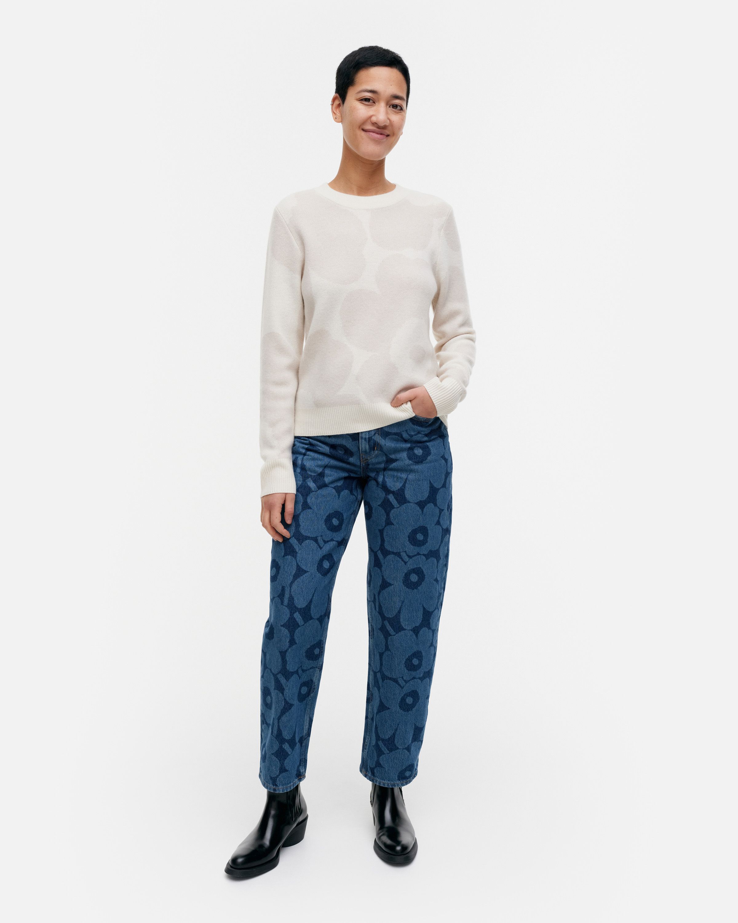 Aukio Unikko Cashmere knitted pullover