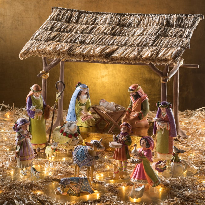 Patience Brewster Nativity Holy Family Figures