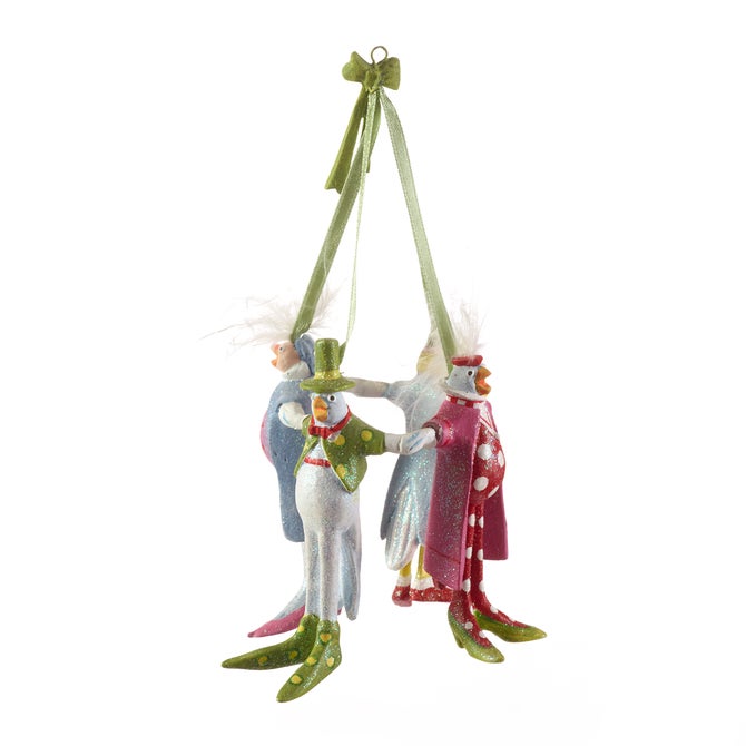 Patience Brewster 12 Days 4 Calling Birds Ornament