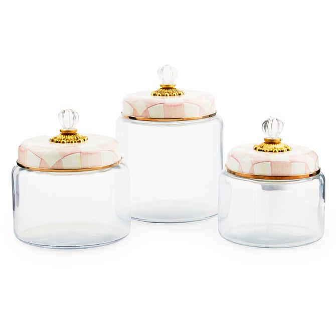 Rosy Check Medium Kitchen Canister