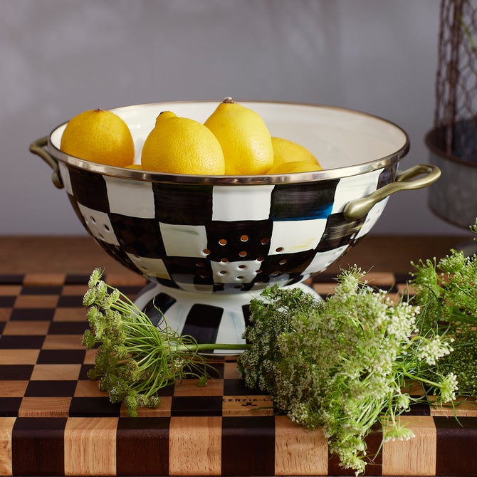 Courtly Check Large Colander