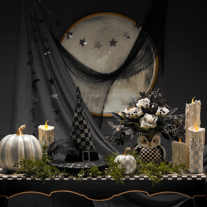 Sterling Check Mini Pumpkin