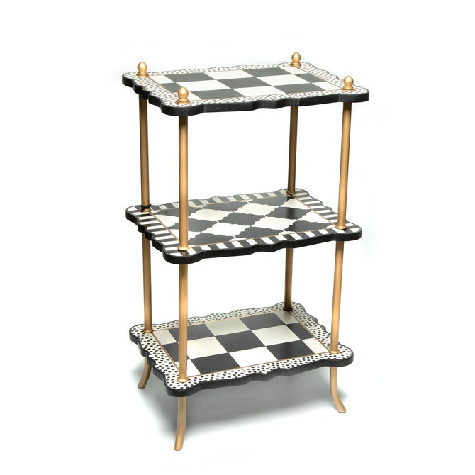 Courtly Three Tier Table