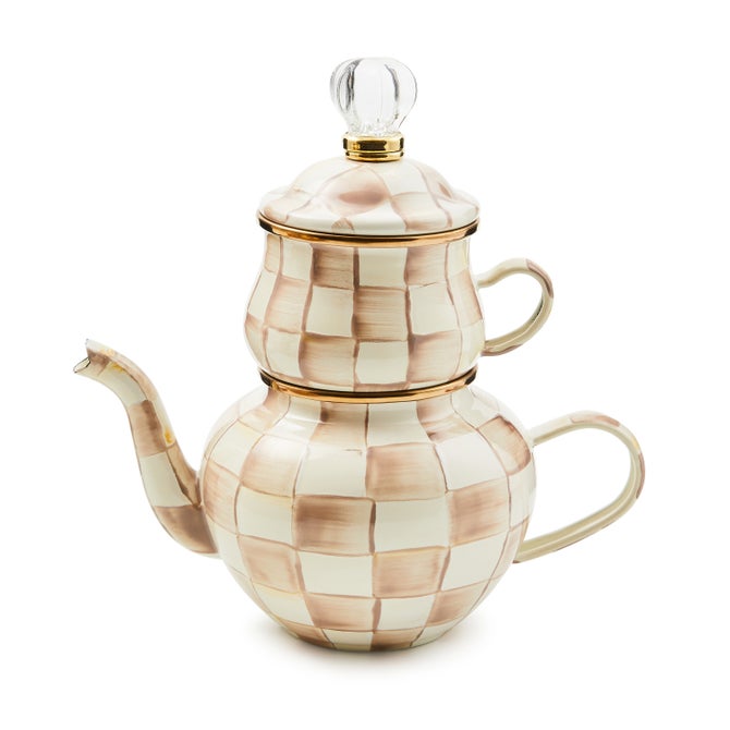 Emerald Check High Tea