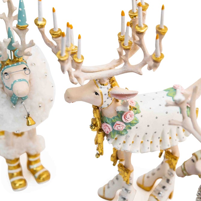 Patience Brewster Moonbeam Reindeer Figure Set-B