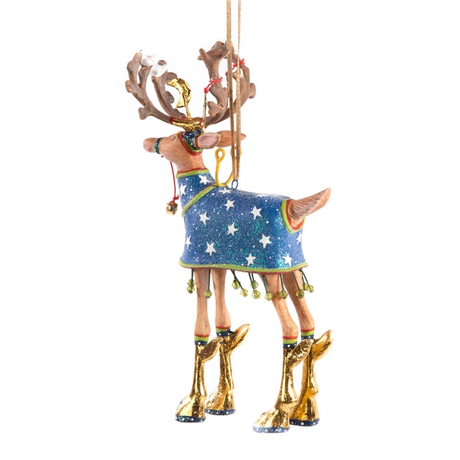 Patience Brewster Dash Away Comet Reindeer Ornament