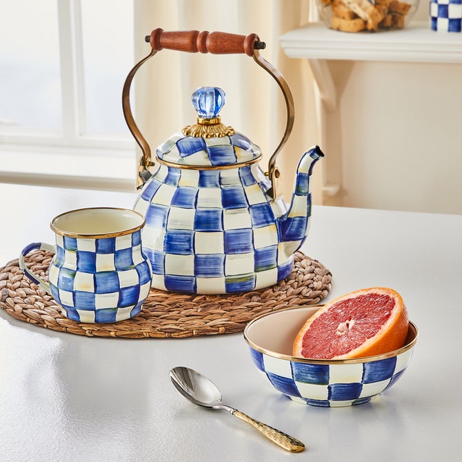 Royal Check 2 Quart Tea Kettle