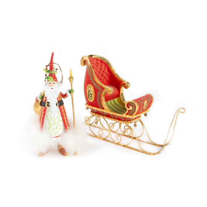 Patience Brewster Dash Away Sleigh Ornament