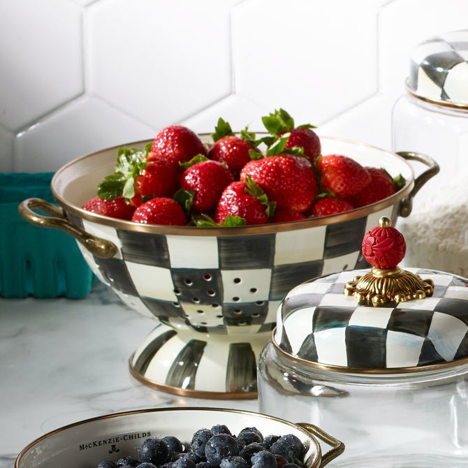 Courtly Check Large Colander