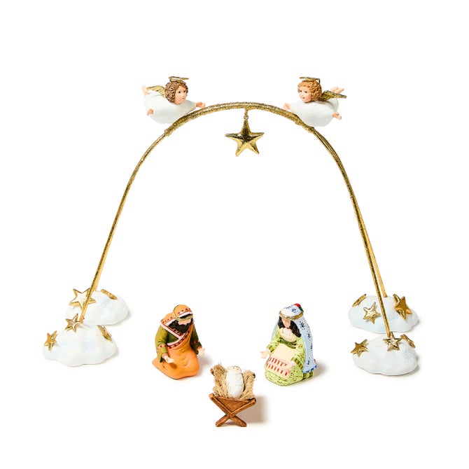 Patience Brewster Nativity Cherub Angels Arch Set, Set of 4