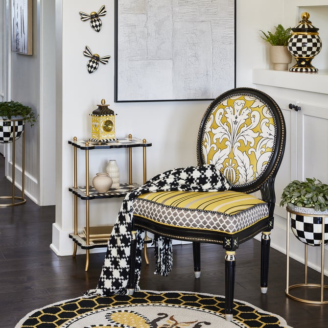 Courtly Check Short Plant Stand