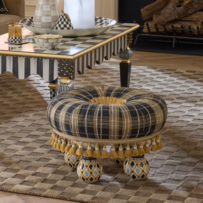 Mad for Plaid Tuffet