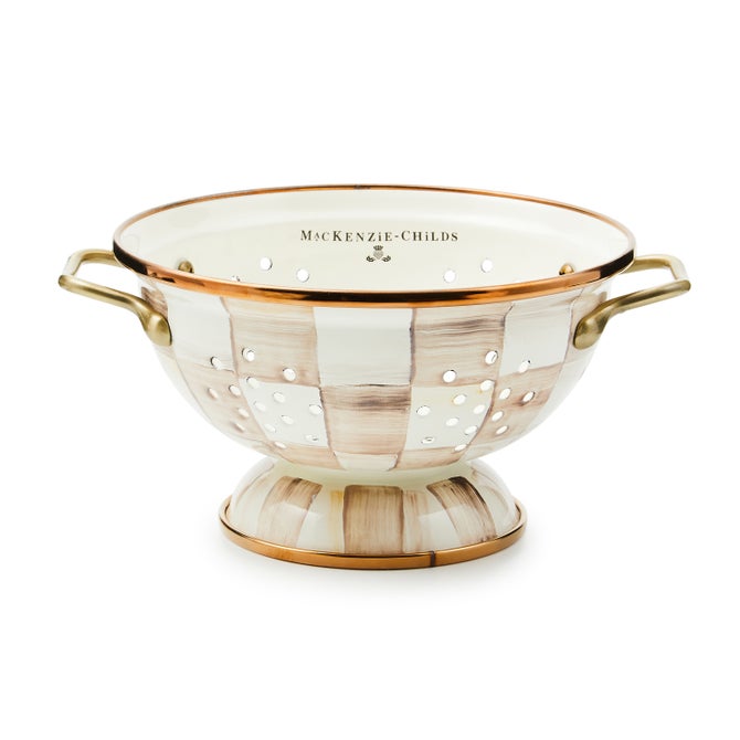 Rosy Check Large Colander