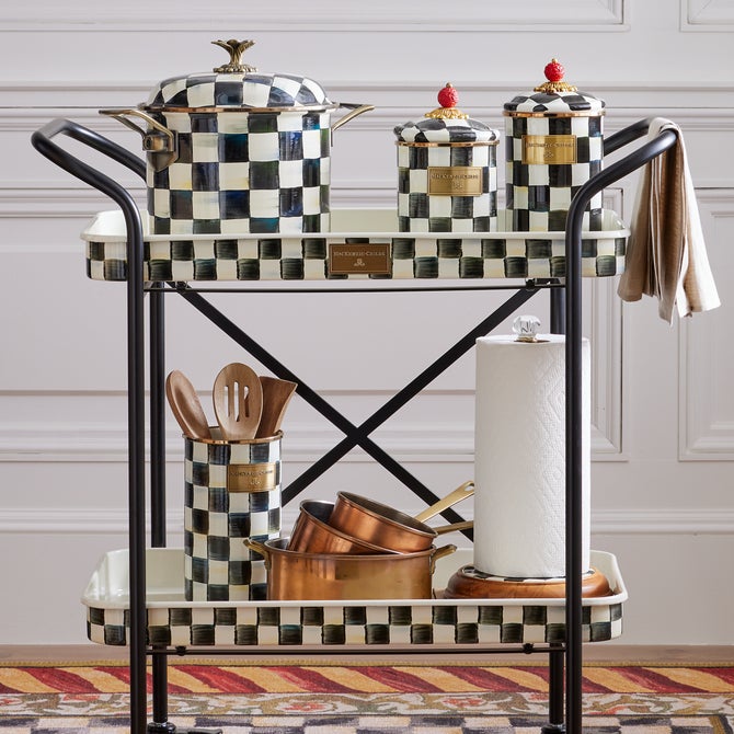 Courtly Check Utensil Holder