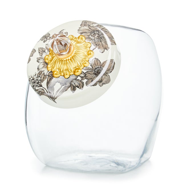 Sweets Jar with Royal English Garden Lid