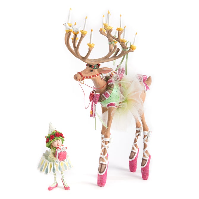 Patience Brewster Dash Away Dancer Reindeer Figure