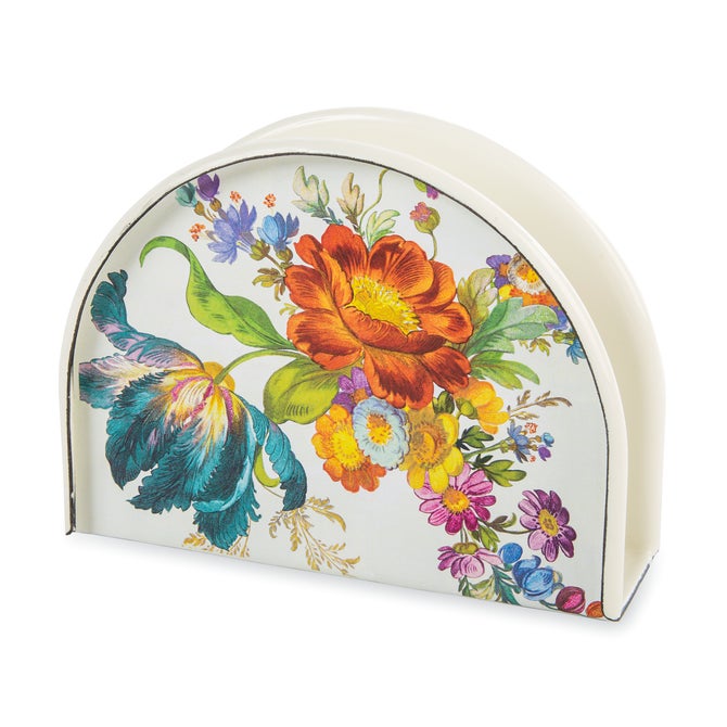 Sterling Check Napkin Holder
