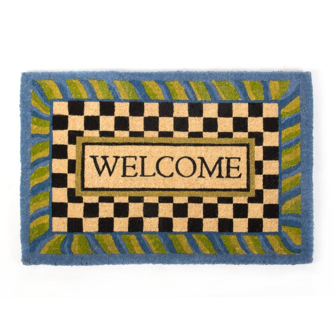 Periwinkle Welcome Mat