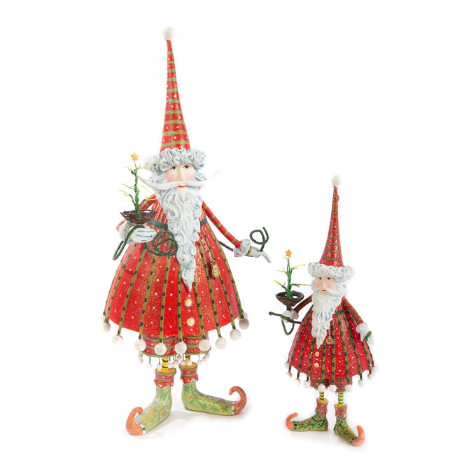 Patience Brewster Dash Away Dashing Santa Figure
