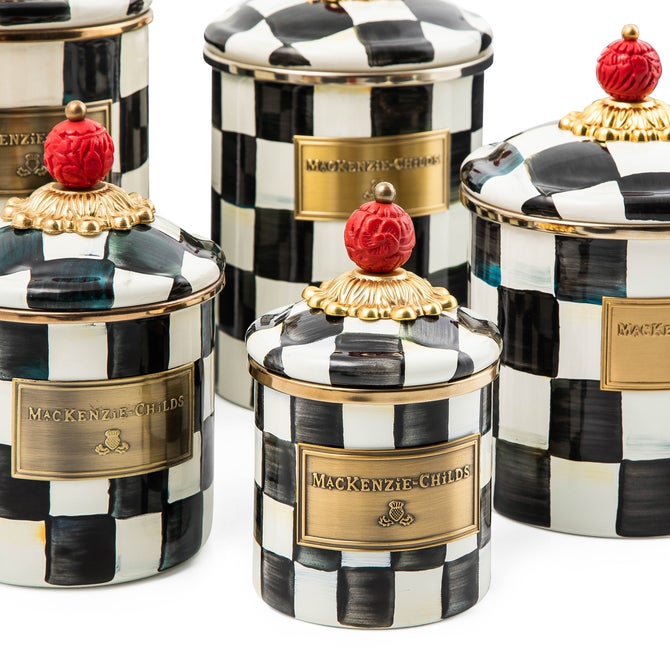 Courtly Check Demi Canister