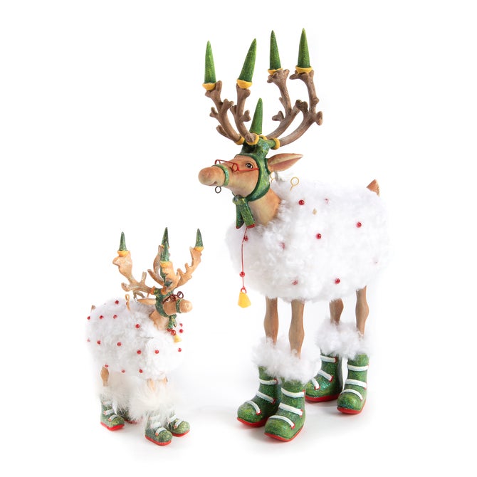 Patience Brewster Dash Away Blitzen Reindeer Figure