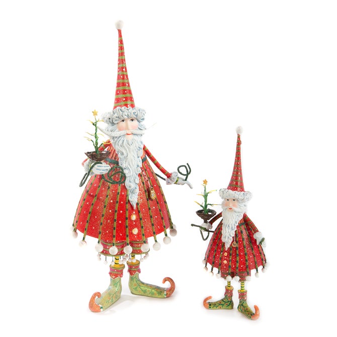 Patience Brewster Dash Away Dashing Santa Ornament