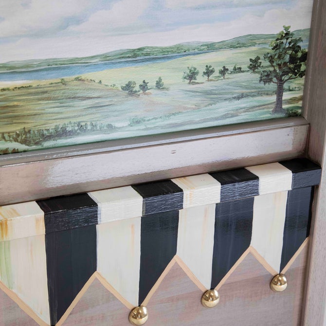 Landscape Blanket Bench