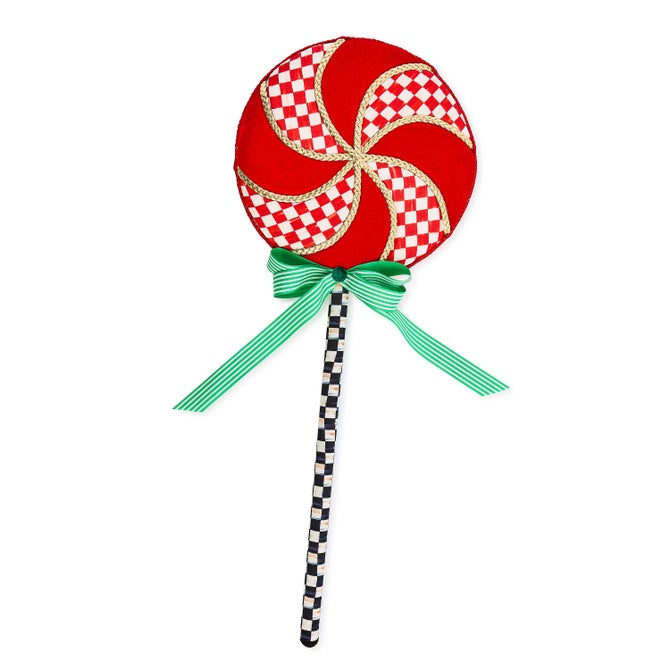 Check It Out Medium Fabric Lollipop Picks, Set of 2